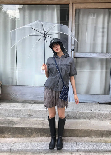 FRILL SUMMER HOOD JUMPER